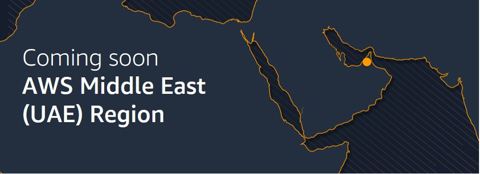 Continuing our investment in the Middle East: A New AWS Region coming to UAE in first half 2022