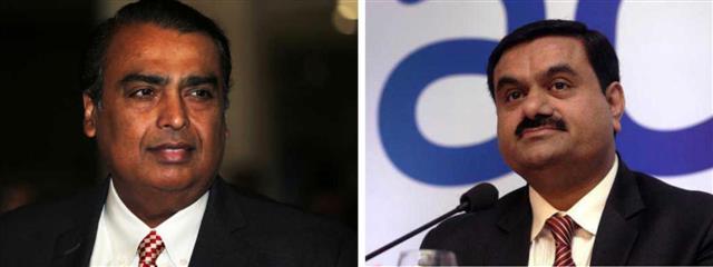 Billionaires Mukesh Ambani and Gautam Adani’s latest face-off