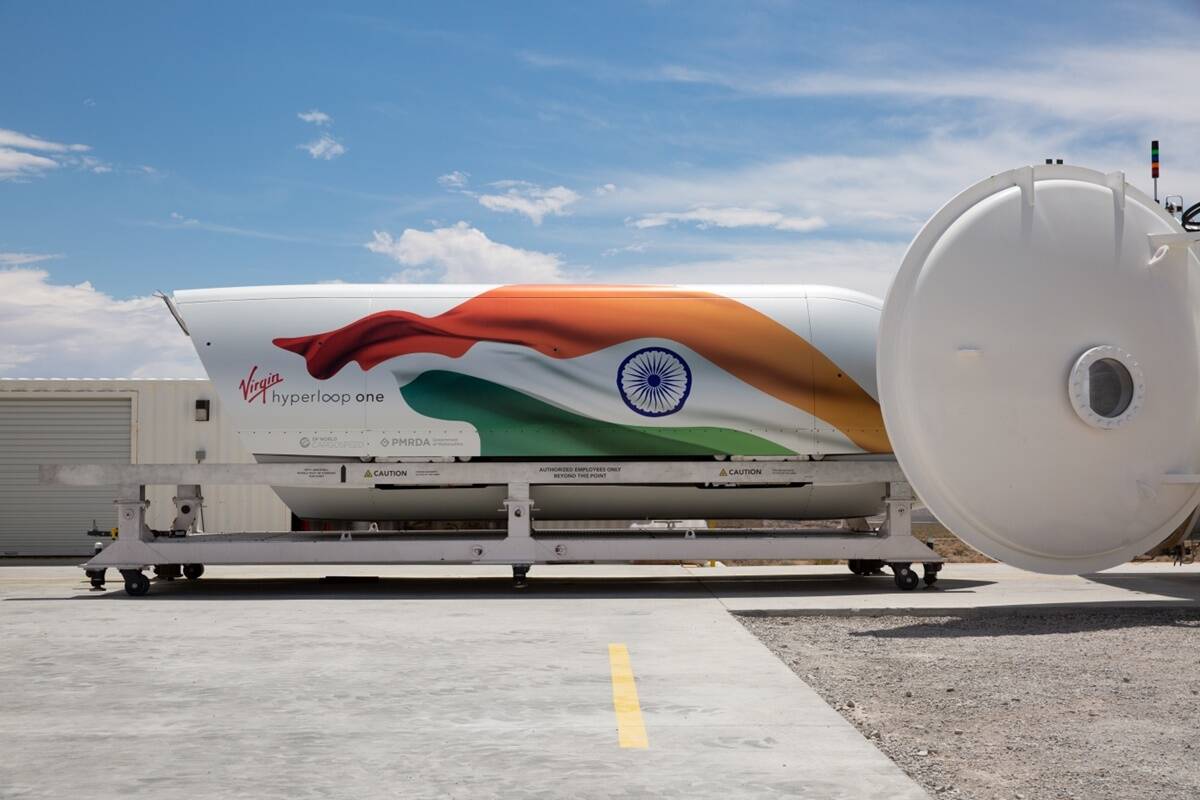 Hyperloop in India is expected to be launched soon! A high speed mass transportation system for both, freight and passengers