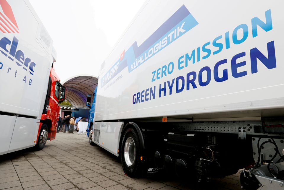 Industrial companies boost target for green hydrogen in climate fight