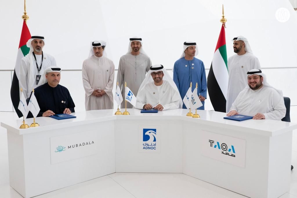 Adnoc and Taqa to become shareholders in Abu Dhabi’s Masdar with Mubadala