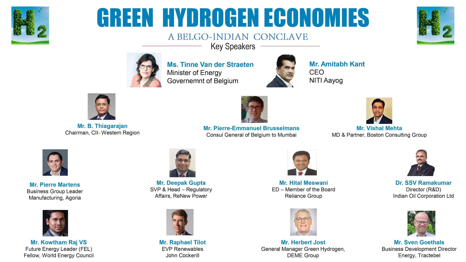 Belgian-Indian Conclave: An association for green hydrogen economies