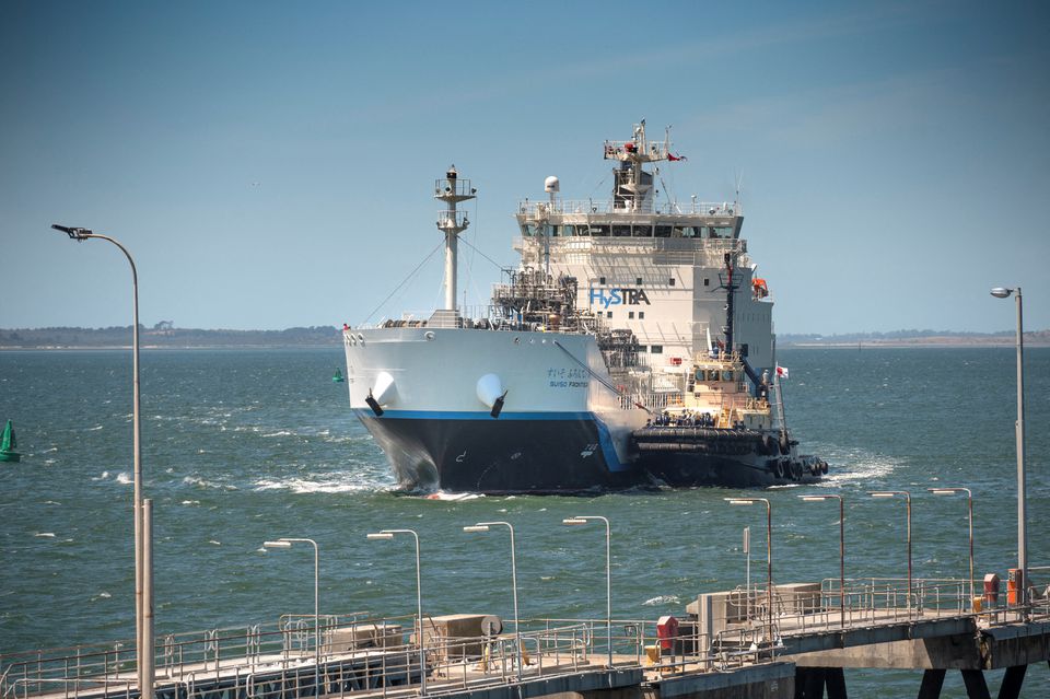 World’s first hydrogen tanker to ship test cargo to Japan from Australia