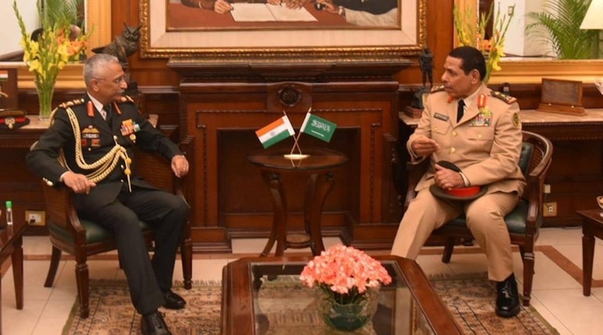 Saudi Arabia Forces and Indian Army heads seek deeper military cooperation