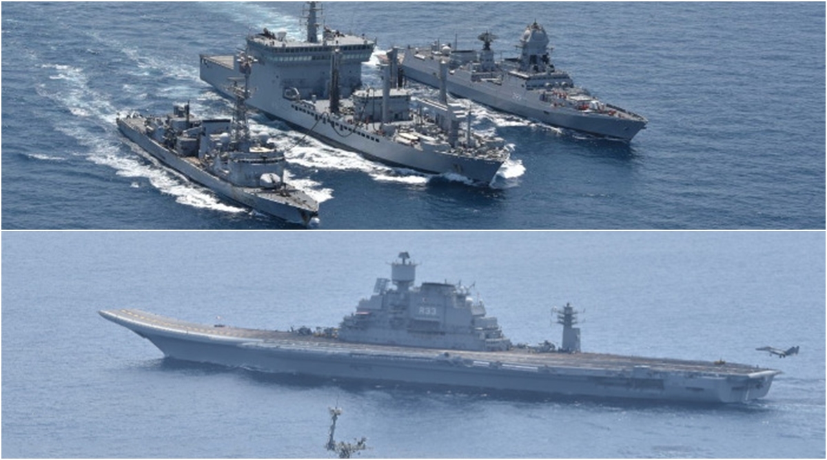 India, France begin mega naval wargame in Arabian Sea