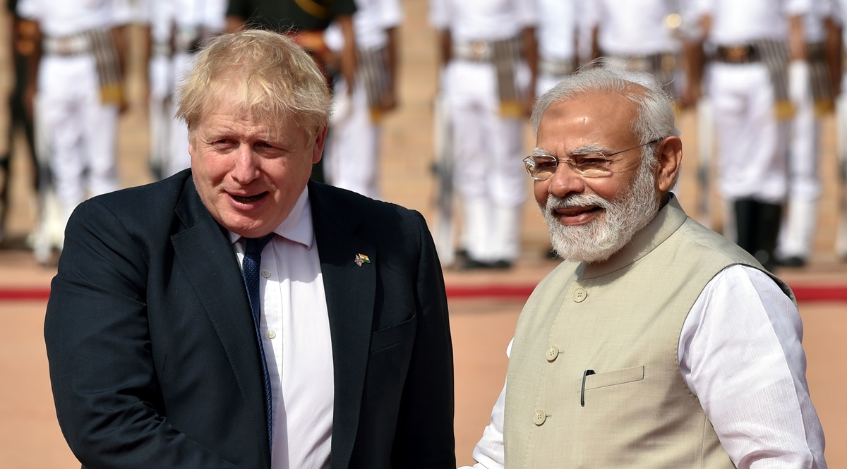 Narendra Modi-Boris Johnson bonhomie! UK PM hails welcome in India, refers PM Modi as “khaas dost”