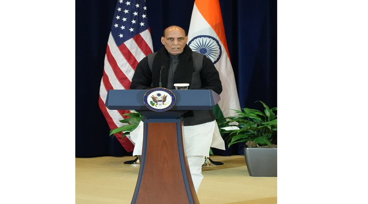 Rajnath Singh invites US defence companies to invest in India, support ‘Make in India’