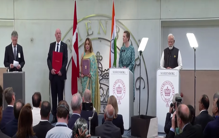 PM Modi, his Danish counterpart Mette Frederiksen hold delegation level talks in Copenhagen; Review progress of Green Strategic Partnership between two countries