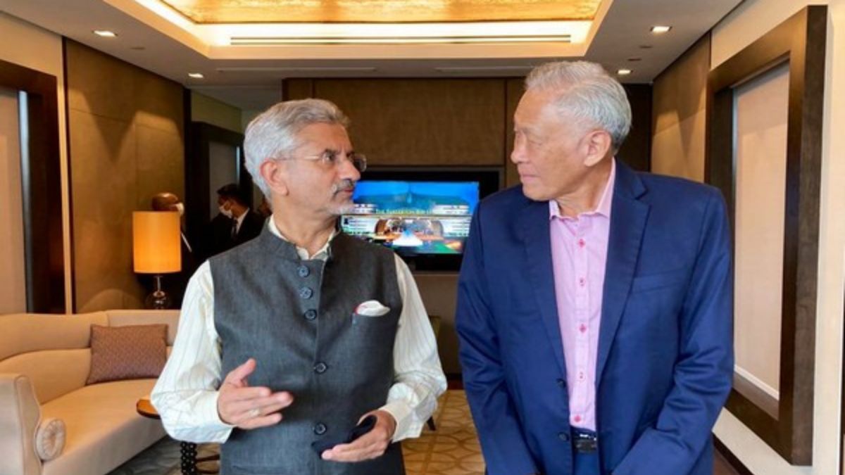 EAM S. Jaishankar meets Singapore’s defence minister; pledge to enhance defence cooperation