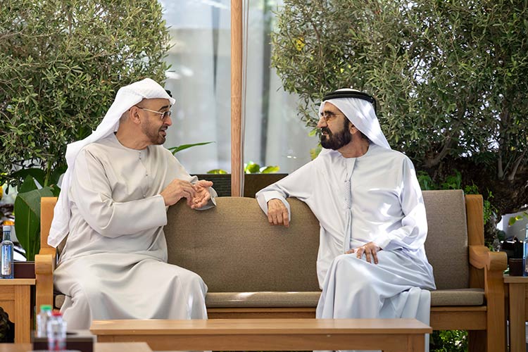 UAE President meets Mohammed Bin Rashid in Dubai : US Pioneer Global VC DIFCHQ Riyadh UAE – Singapore Norway Swiss Our Mind