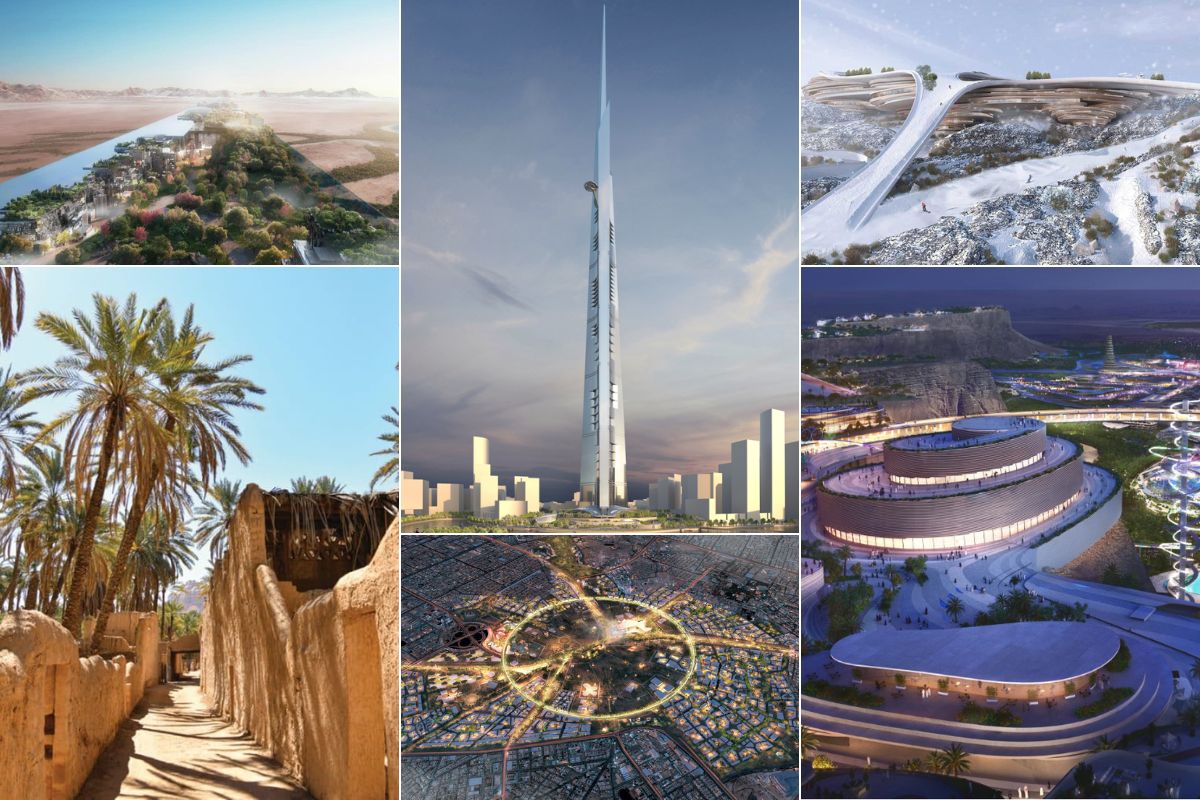 Saudi Arabia megaprojects: 15 massive developments in the making : US Pioneer Global VC DIFCHQ Riyadh UAE-Singapore Norway Swiss Our Mind