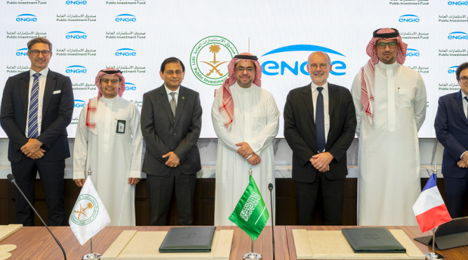 PIF, ENGIE sign MoU to develop green hydrogen projects in Saudi Arabia : US Pioneer Global VC DIFCHQ Singapore Swiss-Riyadh Norway Our Mind