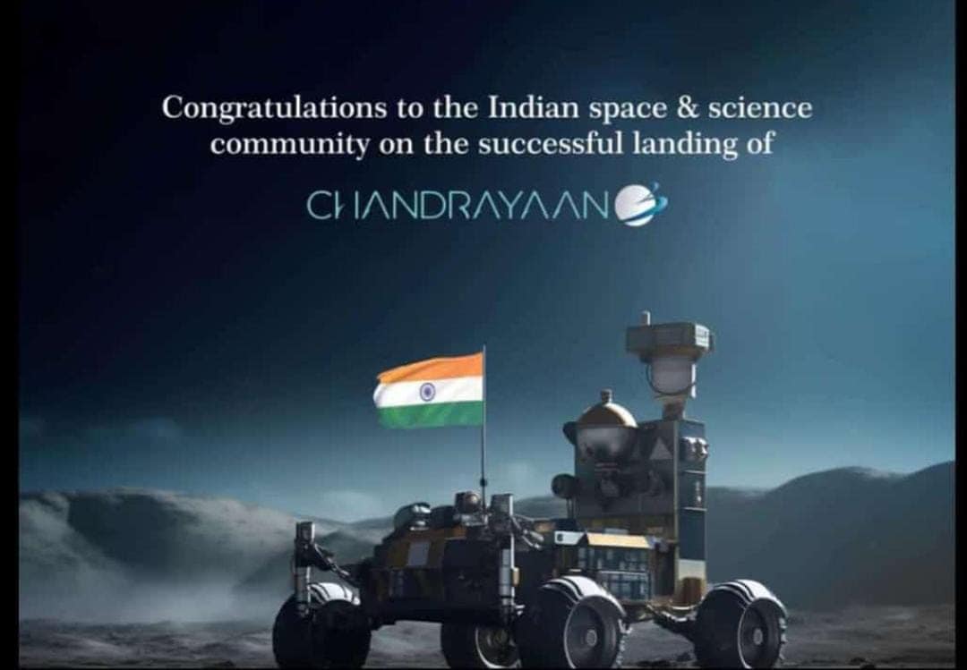 India Becomes Fourth Country To Land On The Moon, First On The South ...