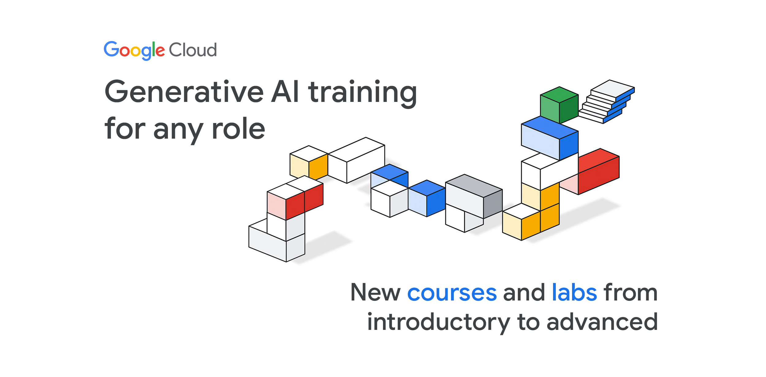 Generative AI on Google Cloud: New training content, from introductory to advanced: US Pioneer Global VC DIFCHQ Singapore Swiss-Riyadh Norway Our Mind