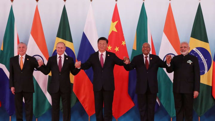 WORLD ECONOMY BRICS nations to see highest surge in millionaire count over the next decade — exceed the rise in G7 countries : US Pioneer Global VC DIFCHQ Singapore Swiss-Riyadh Norway Our Mind