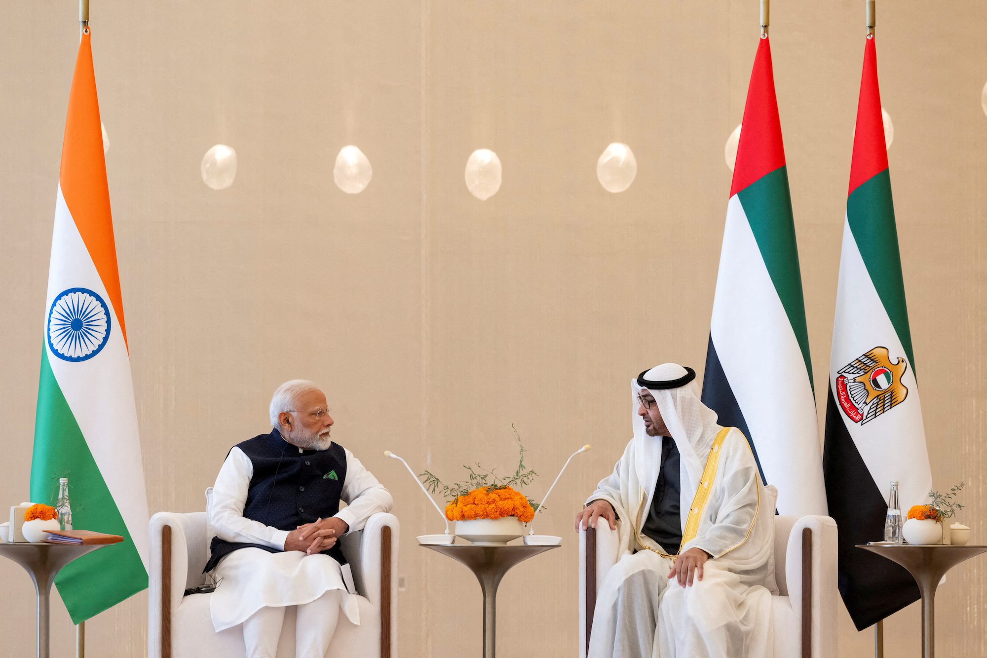 India, UAE Sign Pact on Trans-Continental Trade Corridor : US Pioneer Global VC DIFCHQ Singapore Swiss-Riyadh Norway Our Mind