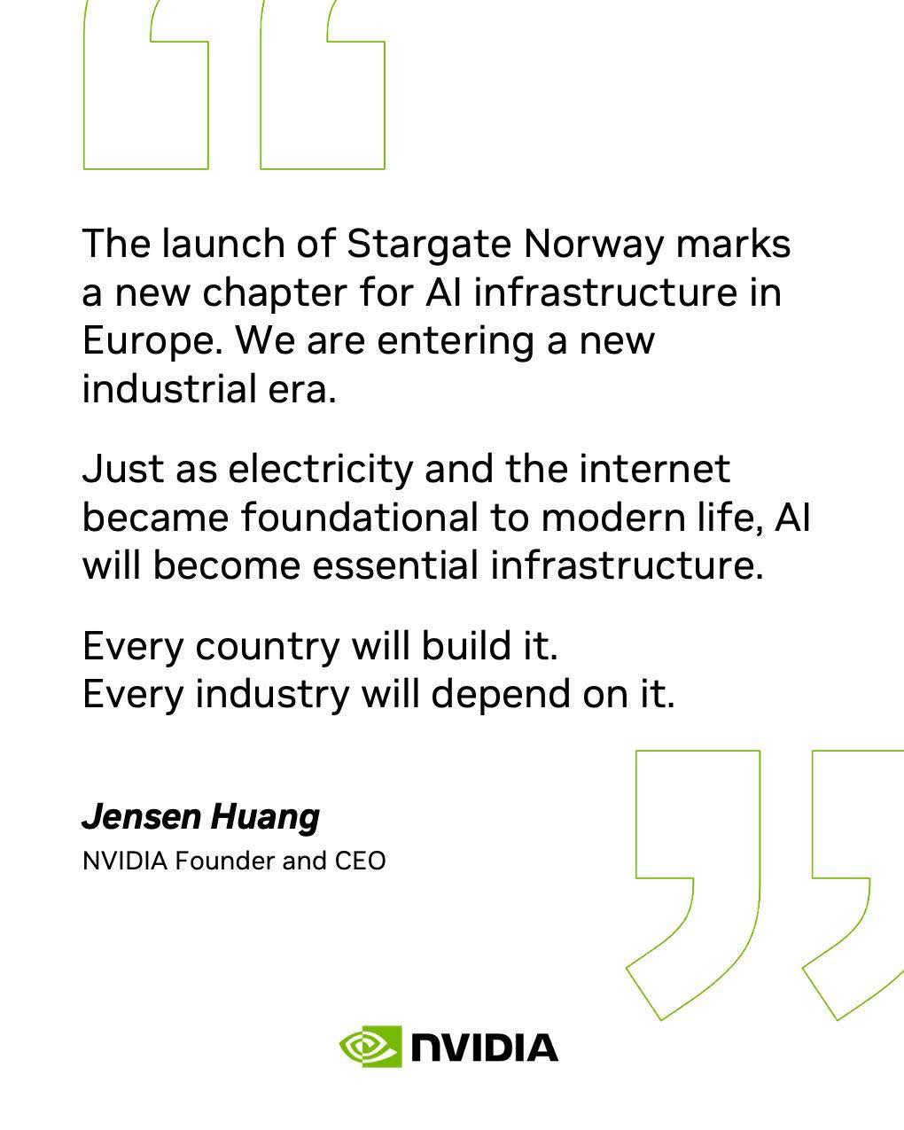 Nscale, Aker and OpenAI to establish Stargate Norway: a 100,000 NVIDIA GPU AI Gigafactory : US Pioneer Global VC DIFCHQ SFO NYC Singapore – Riyadh Swiss Our Mind