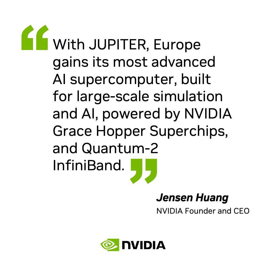 Europe’s First Exascale Supercomputer, JUPITER, Accelerates Climate Research, Neuroscience, Quantum Simulation : US Pioneer Global VC DIFCHQ SFO NYC Singapore – Riyadh Swiss Our Mind