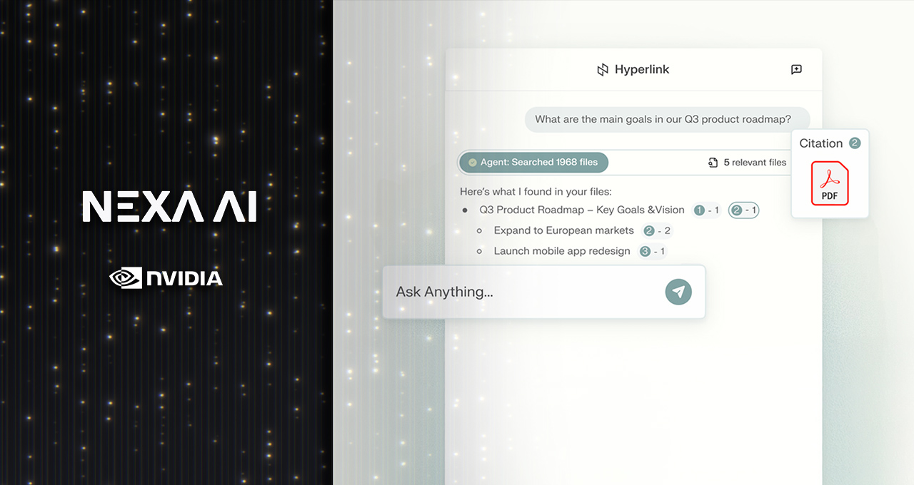 Hyperlink Agent Search Now Available on NVIDIA RTX PCs : US Pioneer Global VC DIFCHQ SFO NYC Singapore – Riyadh Swiss Our Mind