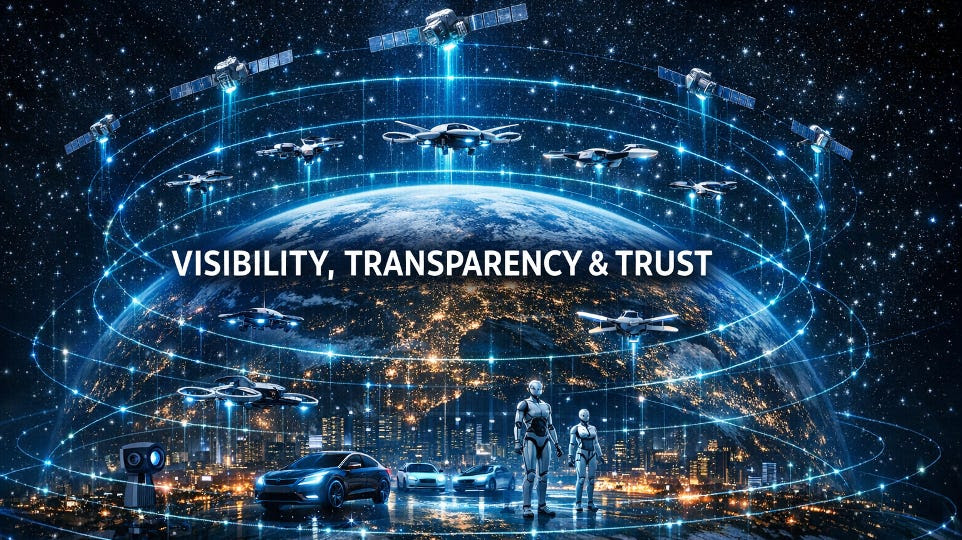 Visibility, Transparency & Trust : US Pioneer Global VC DIFCHQ SFO NYC Singapore – Riyadh Swiss Our Mind