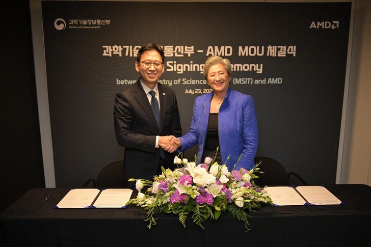 AMD, science ministry team up to set up AI R&D center in Korea : US Pioneer Global VC DIFCHQ SFO NYC Singapore – Riyadh Swiss Our Mind AMD, science ministry team up to set up AI R&D center in Korea : US Pioneer Global VC DIFCHQ SFO NYC Singapore – Riyadh Swiss Our Mind