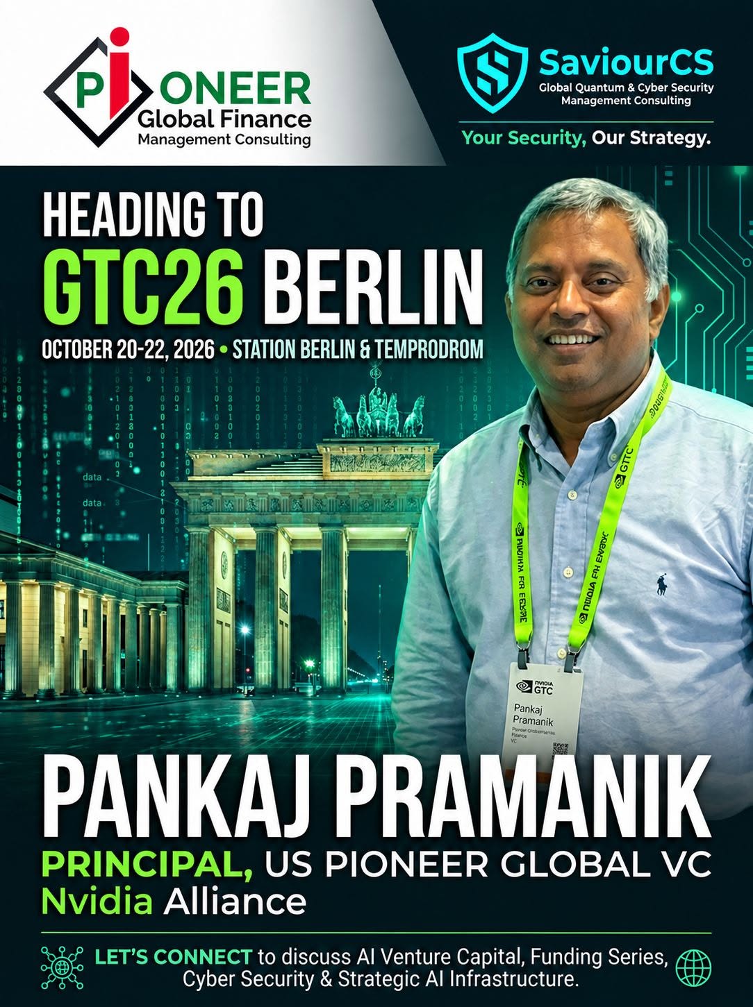 NVIDIA GTC Berlin 2026 Signals Deepening European Industrial Dependence on Full-Stack AI : US Pioneer Global VC DIFCHQ SFO NYC Singapore – Riyadh Swiss Our Mind